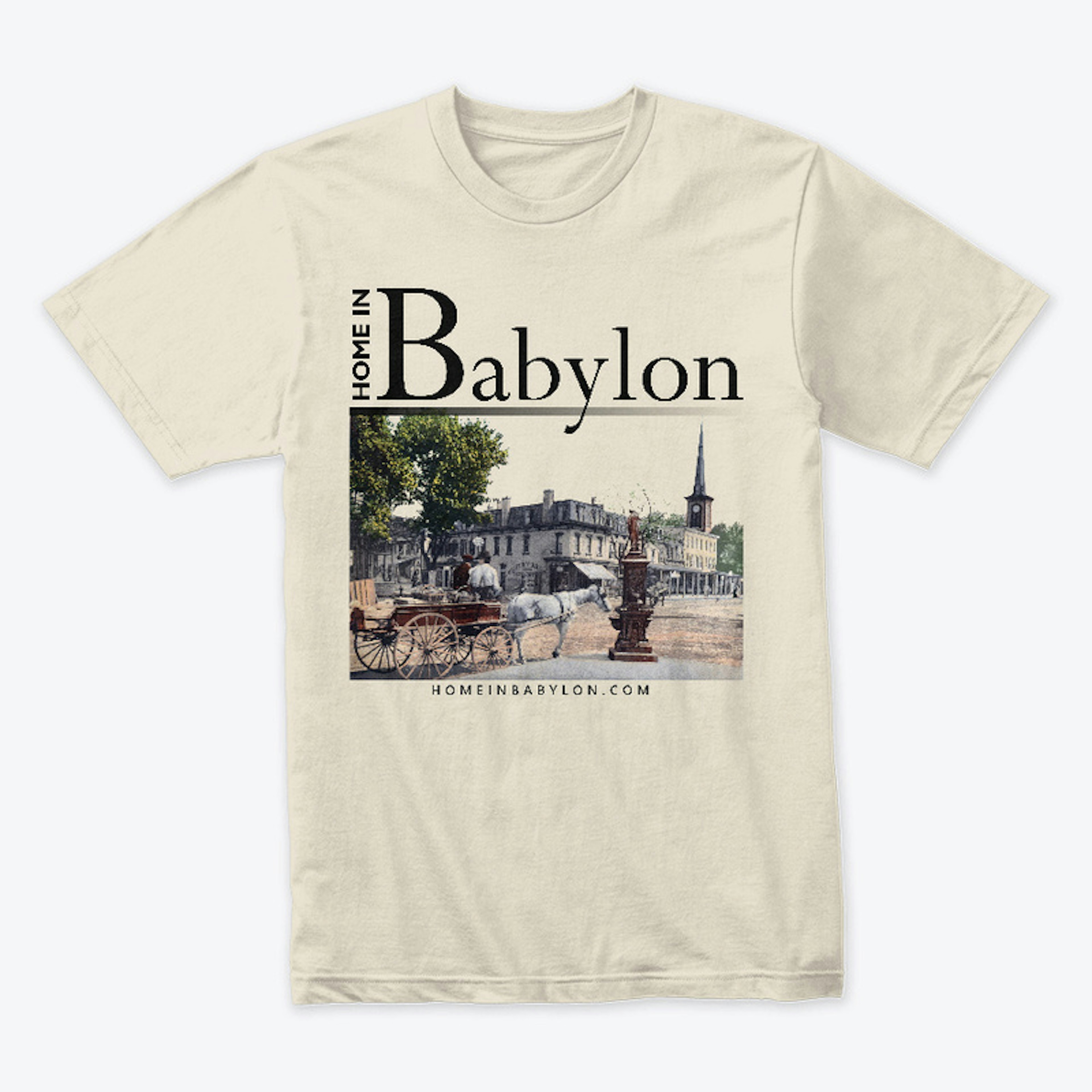Babylon Village Corner Postcard 
