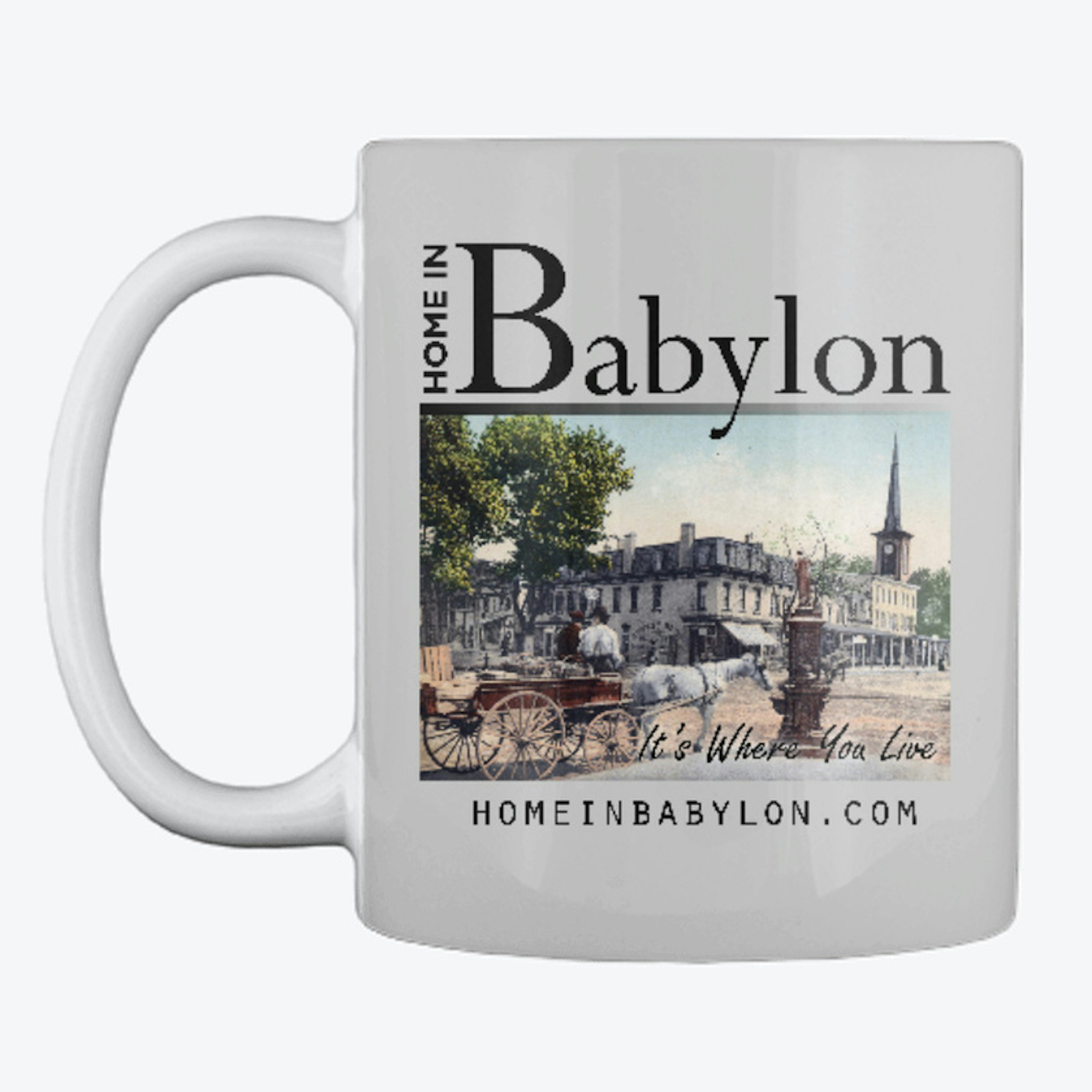 Home In Babylon Mug